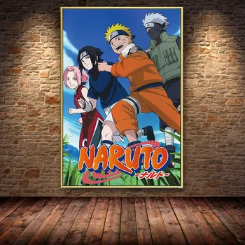 

Anime Naruto Kakashi Painting Canvas Posters Prints Cuadros Wall Art Pictures Living Room Cartoon Bedroom Decoration Home Decor