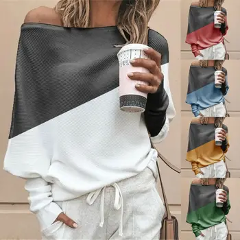 

Plus Size Women T Shirt Long Sleeve Blouse Ladies Loose Casual Fashion Tops Tee