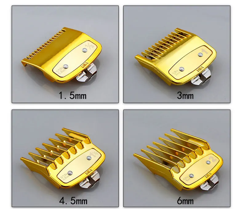 universal hair clipper cutting comb cover, barber shop trimmer protective gear accessory limit comb hairdressing tool