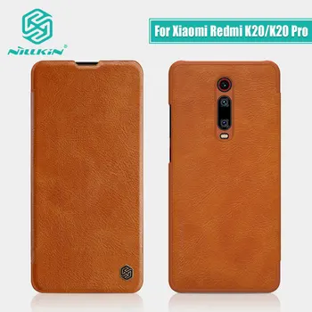 

Redmi K20 Pro / Redmi K20 K30 Case NILLKIN Qin Flip Cover Poco X2 PU leather Cases For Xiaomi Mi 9T Mi9t Pro F2 Fundas Book Bag