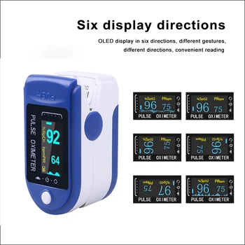 

Medical Fingertip Pulse Oximeter device Home family Oxymeter finger pulse oximeter Diagnostic-tool Health Personal Care