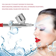 Автоматическое выключение Ручной портативный спрей насос ручка воздушный компрессор Набор для художественной живописи ремесло торт Спрей модель аэрографа комплект