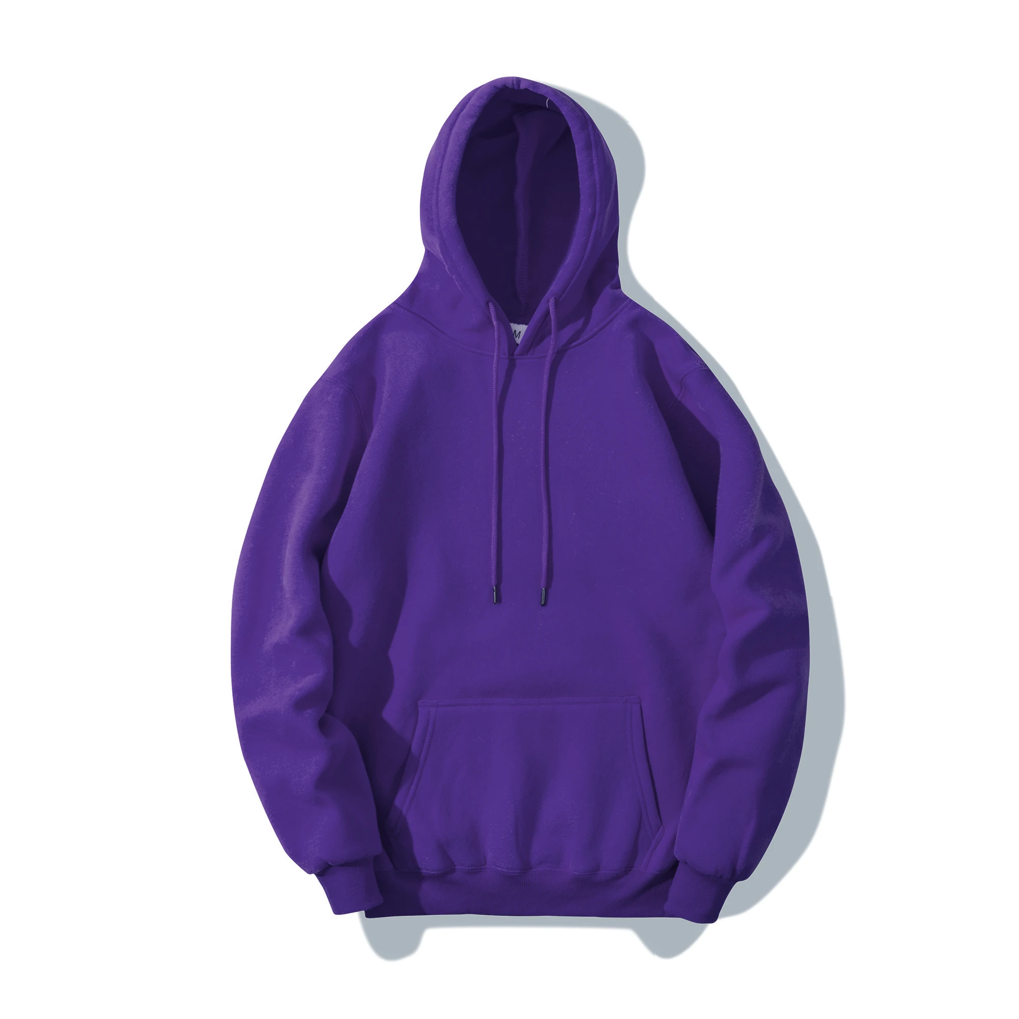 Purple Хит, весна-осень, модные брендовые мужские толстовки, мужские повседневные Толстовки, Толстовки, мужские одноцветные толстовки с капюшоном, толстовки, топы - Цвет: Purple