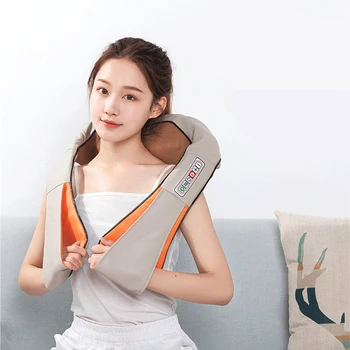 

Heated Kneading Car/Home Massagem U Shape Electrical Body Massager Infrared Shiatsu Back Neck Shoulder Infrared Massagem