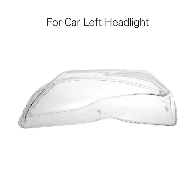 Car Front Headlight Head Light Lamp Clear Lens Cover Front Headlamp Plastic Shell for Mercedes Benz GLK200 GLK260 GLK300 2013-20