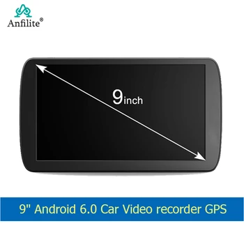 

Anfilite 9 inch GPS navigation Android 6.0 Car DVR 1G/16G Dash Cam 1080P truck Video Recorder Camera GPS automobile navigation