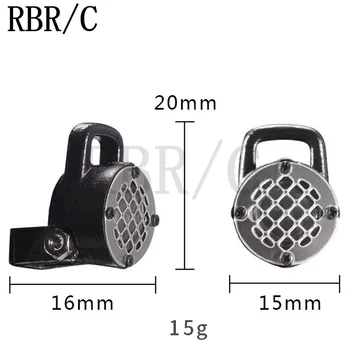 

RBR / C 1:10 car round light, suitable for TRX4 SCX10 various remote control car modification DIY parts