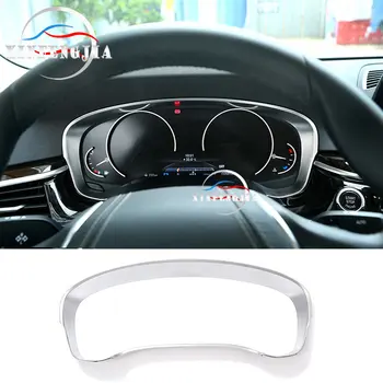 

For BMW 5 Series 6GT G32 G30 17-19 Chrome ABS Instrument Panel Speedometer Trim