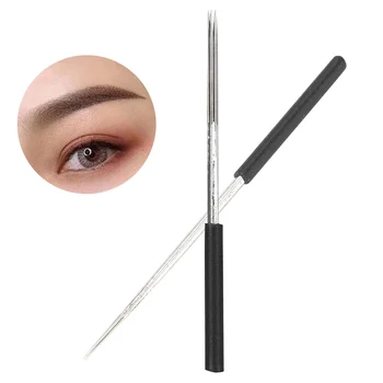 

50pcs Brand New Tattoo Needle 3RL/5RS Draw Borders And Eyebrows Eyebrow Shader Fast& Accurate Coloring Accessory Machine