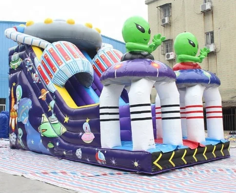 New arrvail big UFO inflatable bouncer castle slides with combo | Игрушки и хобби