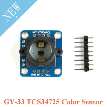 

GY-33 TCS34725 Color Sensor Identify Recognition Sensors Module Replace TCS230 TCS3200 GY 33 GY33 DIY Electronic For Arduino