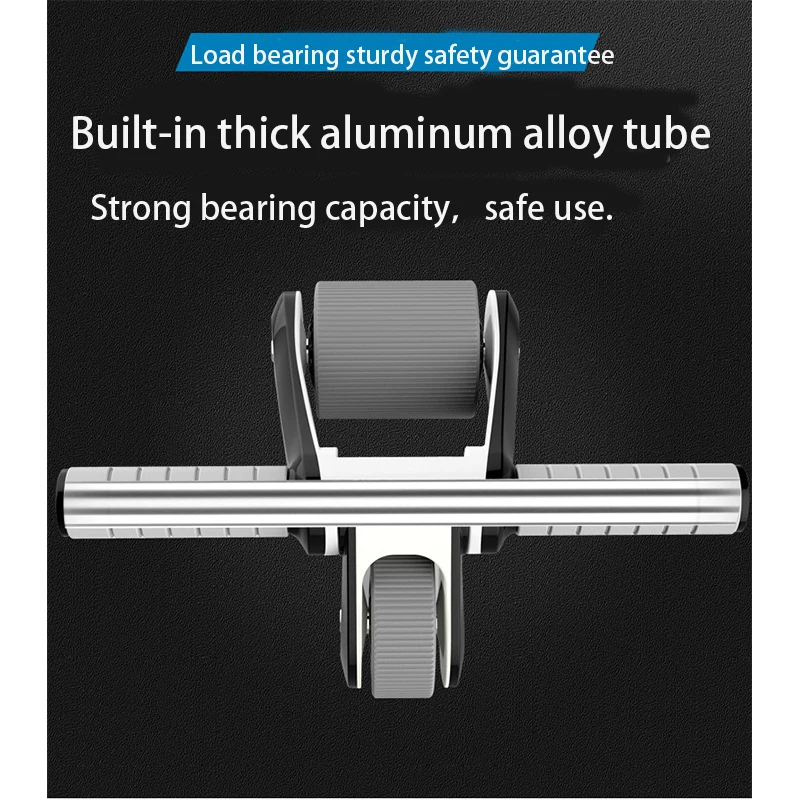 Складное колесо TPR двойной ролик мышцы тренажер Упражнение Фитнес-Оборудование съемное портативное Колесо Живота без шума
