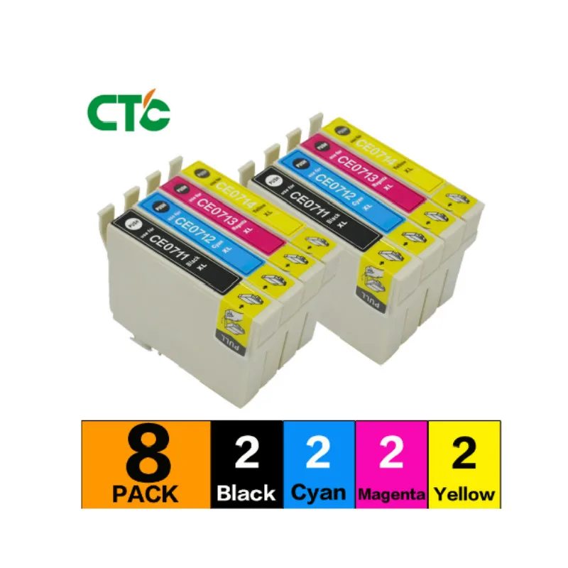 

8 INK 89/71 T0711-T0714 T0715 compatible ink cartridge for Stylus SX100/SX110/SX105/SX115/SX200/SX205/SX209/SX210 printer