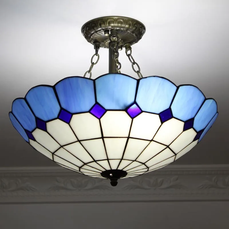 

Multicom European Aisle Ceiling Chandelier Lamp Simple Anti Blue Mediterranean Garden Style Iron Lamp 1629cw deco chambre