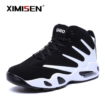 

XIMISEN Men Sneakers New Lace-up Men shoes Non-slip Wearable Large Size Casual Shoes Plus Retro Trend Men's Fashion Boots 2020