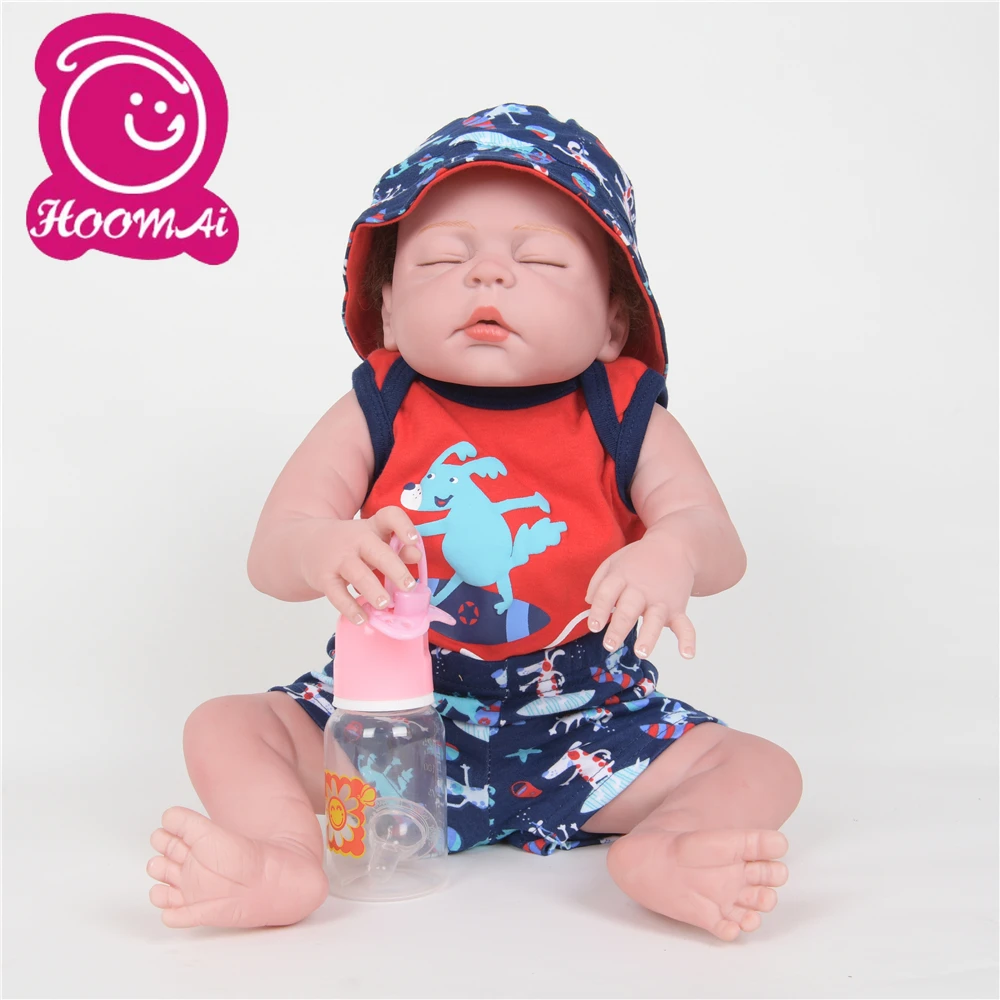 Полностью силиконовый винил ручной работы Bebe Baby Doll Reborn 22 &quotреалистичные