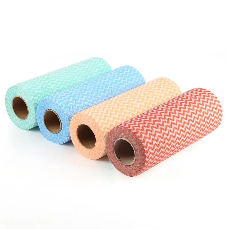 High quality Disposable Wipes Towel Dishcloths Non-Woven Cleaning Cloth Kitchen Practical Rags Wiping Cloth