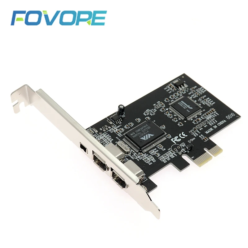 Карта адаптера PCI e Firewire 800 IEEE 1394 express к fire wire кабель-переходник A B соединительная