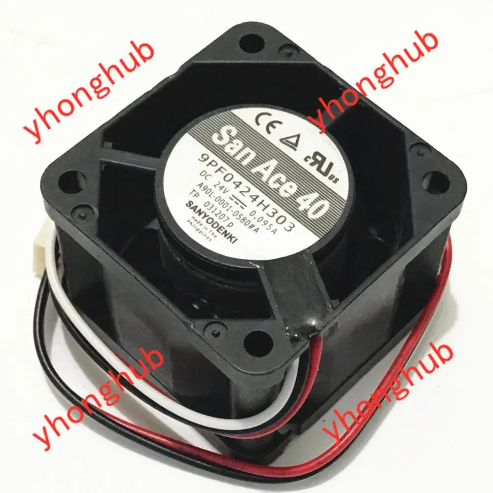 Вентилятор охлаждения сервера Sanyo Denki 9PF0424H303 DC 24 В 0.095A 40x40x28 мм | Компьютеры и офис