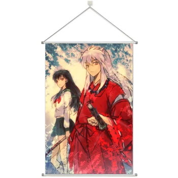 

Anime InuYasha Personalize Customer Made Alloy Fabric Wall Poster Scroll 60x90cm 24x36inches