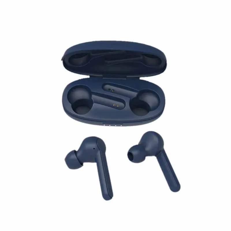 I12 TWS Беспроводные Bluetooth 5,0 наушники для iphone Android - Цвет: Синий
