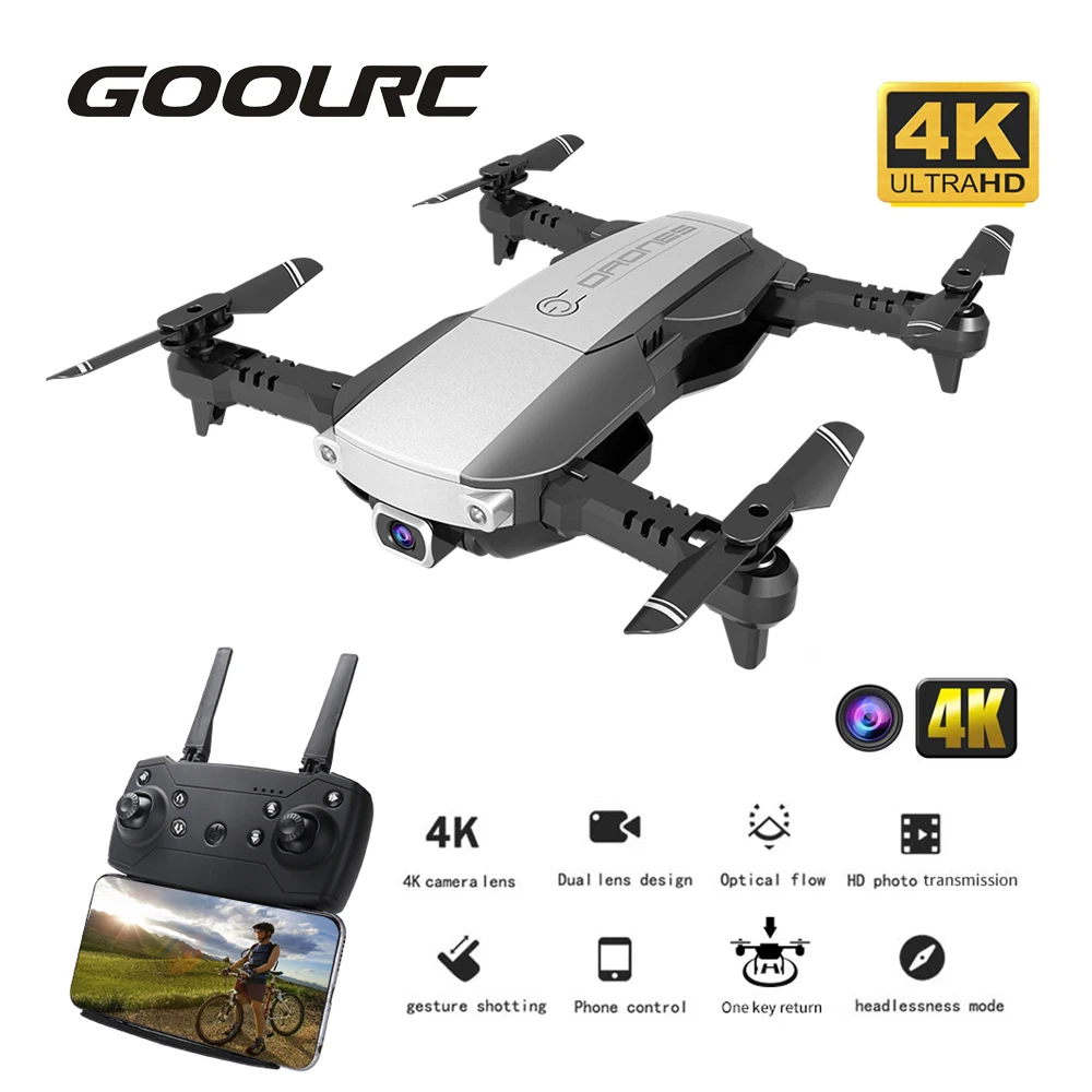GoolRC H3 Wi Fi FPV Радиоуправляемый Дрон 4K камера передача изображения в реальном