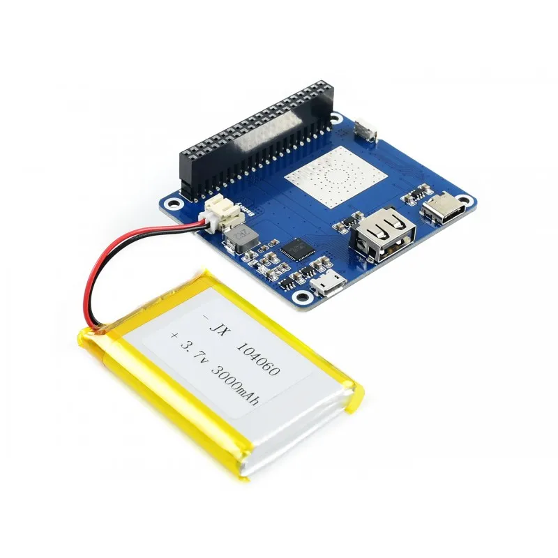Raspberry Pi литий-полимерный аккумулятор HAT SW6106 power Bank решение со встроенными схемами защиты