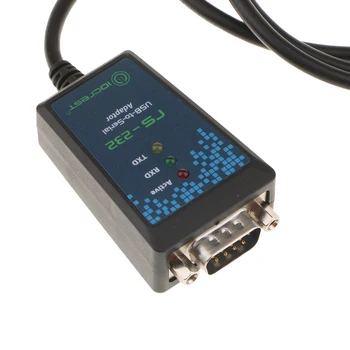 

USB2.0 to RS-232 Serial Adapter Cable with LED Indicators for Windows 7/8