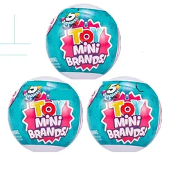 Mini jouet Surprise 5 marques, capsules à collectionner, boule, jouets figurines d'anime, cadeau d'anniversaire, Surprise pour enfants 