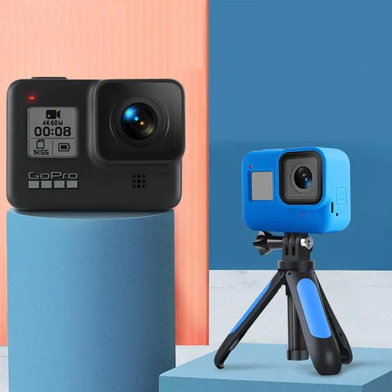 Силиконовый защитный чехол для камеры Gopro 8 Hero Action camera Мягкий защитный чехол V0C6