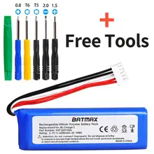 3,7 V 6200mAh Batterie Bateria GSP1029102A für JBL Ladung 3