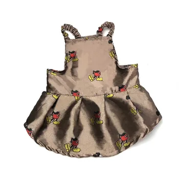 

Popular Dog Costumes for Small Dogs Fashion Print Female Dog Princess Dress French Bulldog Skirt Clothing Dropshipping PCH517