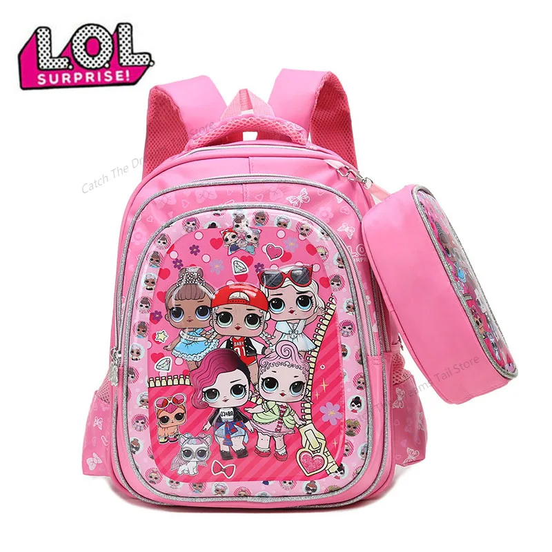 lol doll school bag
