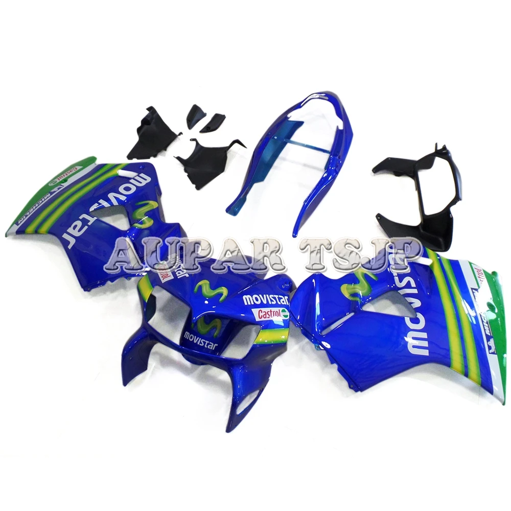Комплект обтекателей Movistar для Honda VFR800 1998 1999 2000 2001 vfr800 98-01 Пластиковые обтекатели