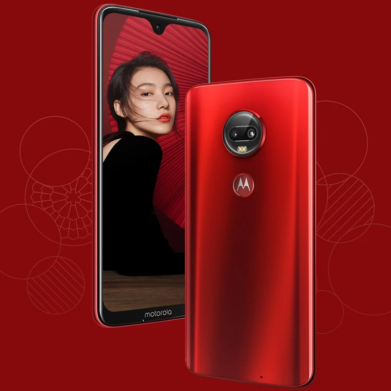 Смартфон Motorola Moto G7 Plus 6,24 ''FHD+ Восьмиядерный процессор Snapdragon 636 128 ГБ 16 МП Dolby sound быстрое зарядное устройство 3000 мАч мобильный телефон