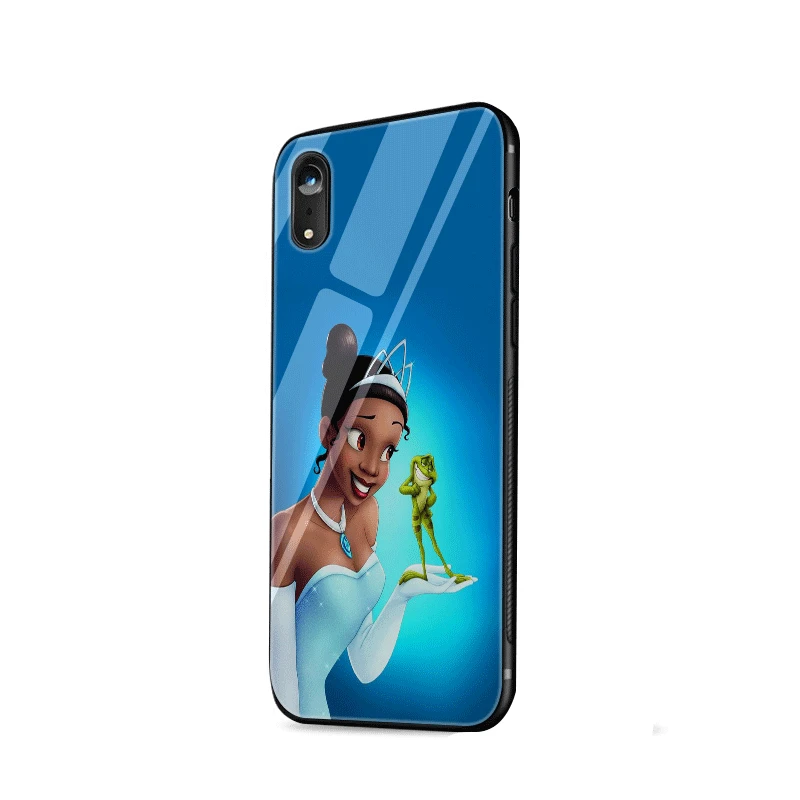 Чехол для телефона из термополиуретана для Iphone 5, 5S, 6, 6 S, 7, 8 Plus, X, XR, XS Max, защитный чехол с изображением принцессы лягушки