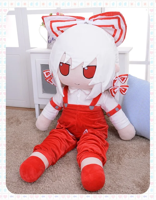 TouHou/Ремилия Скарлет Фландр Скарлет Gokou Рури Kissshot Косплэй плюшевые куклы игрушки 120 см Рождественский подарок