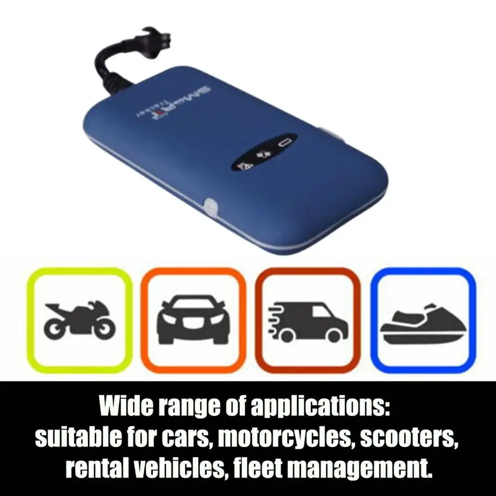 Gt02A автомобильный локатор Gps трекер отслеживающий передатчик автоматический мониторинг Gsm Gprs Google онлайн отслеживание