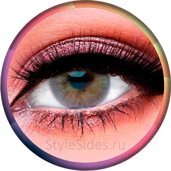 

Линзы контактные, светло-серые