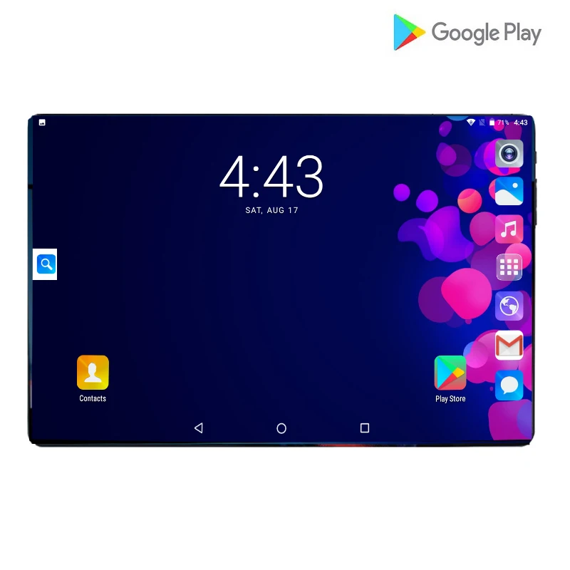 

2019 Newest 10.1 inch Tablet PC Octa Core 6GB RAM 64GB ROM 1280X800 IPS 4G FDD LTE Android 9.0 Tablets 10 + 64GB SD Card Gift