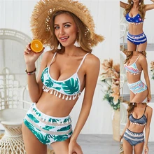 Sexy Bikinis 2020 Swimsuit High Waist Biquini Set Summer Women Bathing Suit Push Up Bikinis Triangle Swimming Suit Beach Wear Sexy Bikinis 2020 Swimsuit High Waist Biquini Set Summer Women Bathing Suit Push Up Bikinis Triangle Swimming Suit Beach Wear