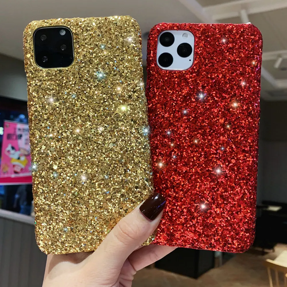 LAPOPNUT роскошный блестящий чехол для телефона для Iphone 11 Pro Apple XS X Xr Xs Max 8 7 6 6s Plus Рождественский чехол с блестками