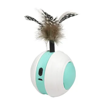 

Pet USB Rolling Tumbler Balance Car Space Ball Cat Toy (lithium Battery, Capacity 150ma)