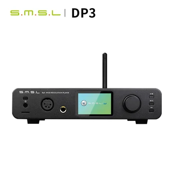 

SMSL DP3 Home DSD DAC Amplifier Audio ES9018Q2C DAC USB Amp Hifi Digital Player Coaxial Amplifier Bluetooth with Headphone Amp