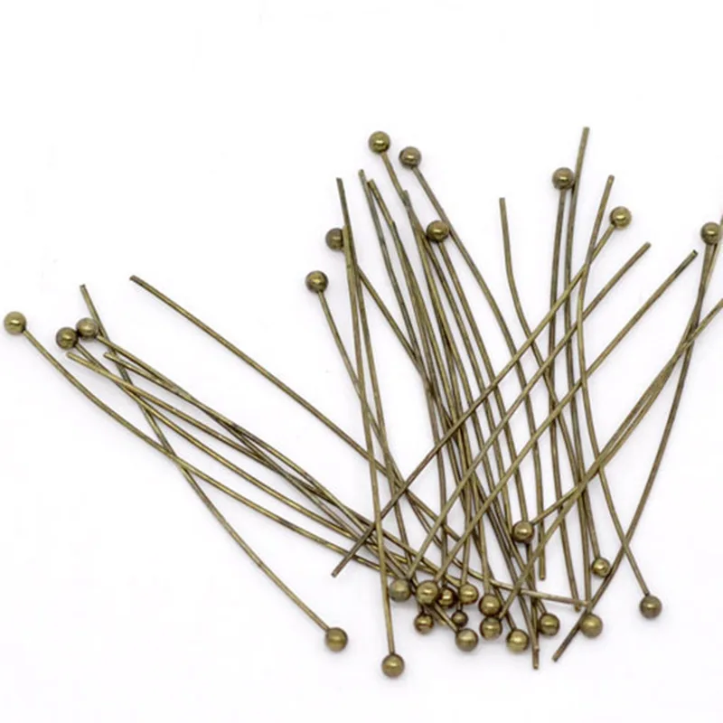 DoreenBeads бронзовые штифты в тон 40 мм x 0 5 (24 калибра) продаются упаковке 35 штук Лидер