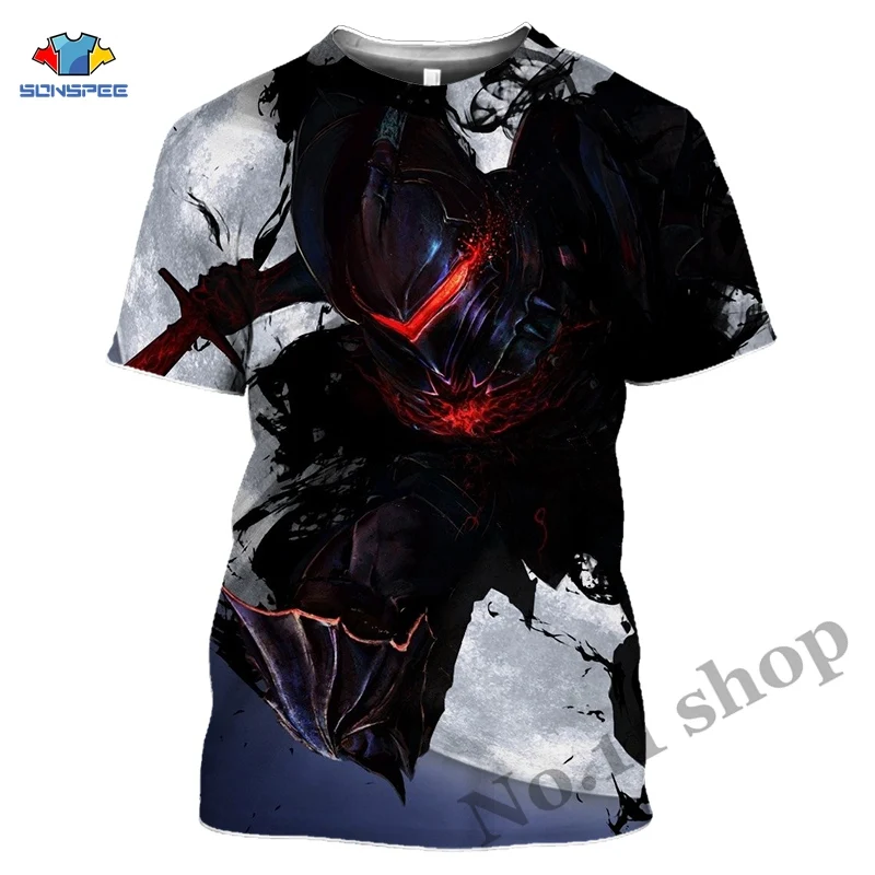Comics Berserker T shirt Men 3D Print Horror T-Shirts Women Summer Tshirt Harajuku Anime Knight Tee Tops Harajuku Short Sleeve (15)