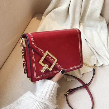 

Small bag female 2019 new Korean version of the chain Messenger bag wild Asia small square bag fashion shoulder bag