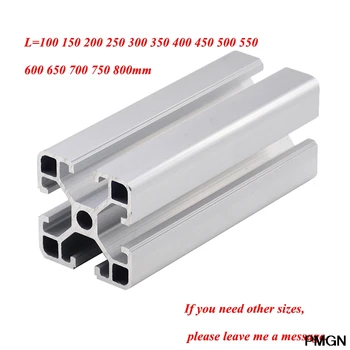 

1PC 4040 Aluminum Profile Extrusion 100-800MM Length European Standard Anodized Linear Rail for DIY CNC 3D Printer Workbench