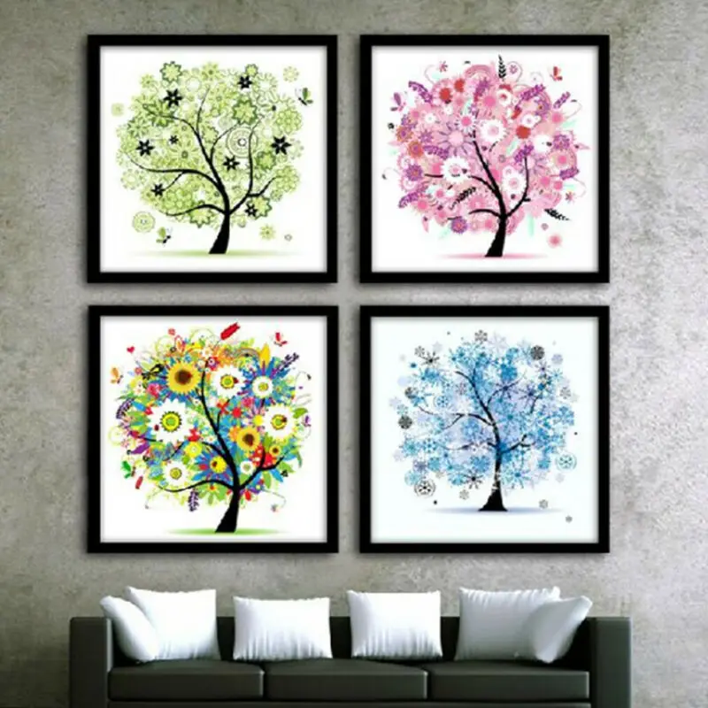 

5D DIY Landscape Full Diamond Rhinestones Painting Embroidery Stitch Art Kits Home Decor 30x30cm