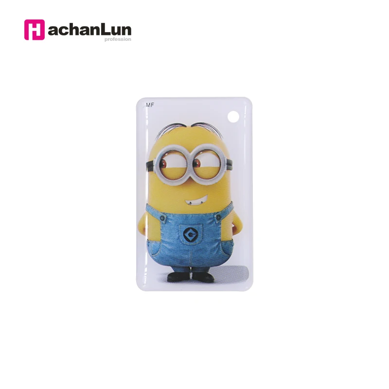 

100Pcs 125Khz Token Tag Keychain key fob ring Rewritable Blank RFID T5577 Card Badge For ID Access Card Copier Duplicator Cloner